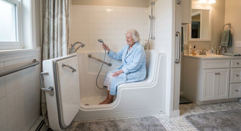 Senior Tub Installation
