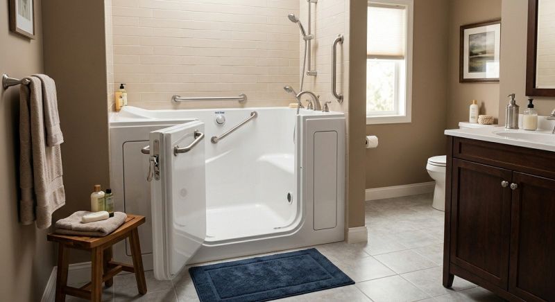 Senior Tub Installation